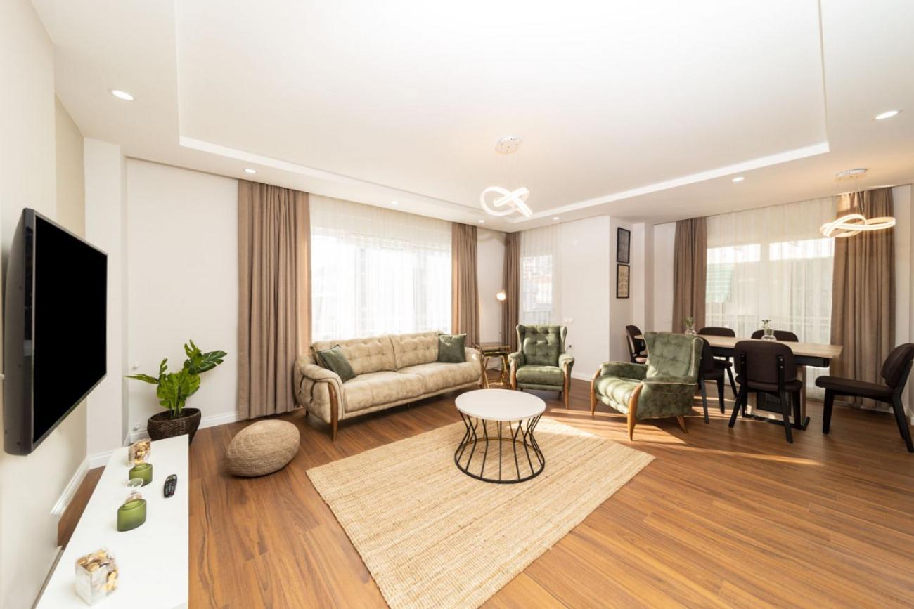Apartamento Central Flat With Balcony Near Sea In Muratpasa Antalya Exterior foto